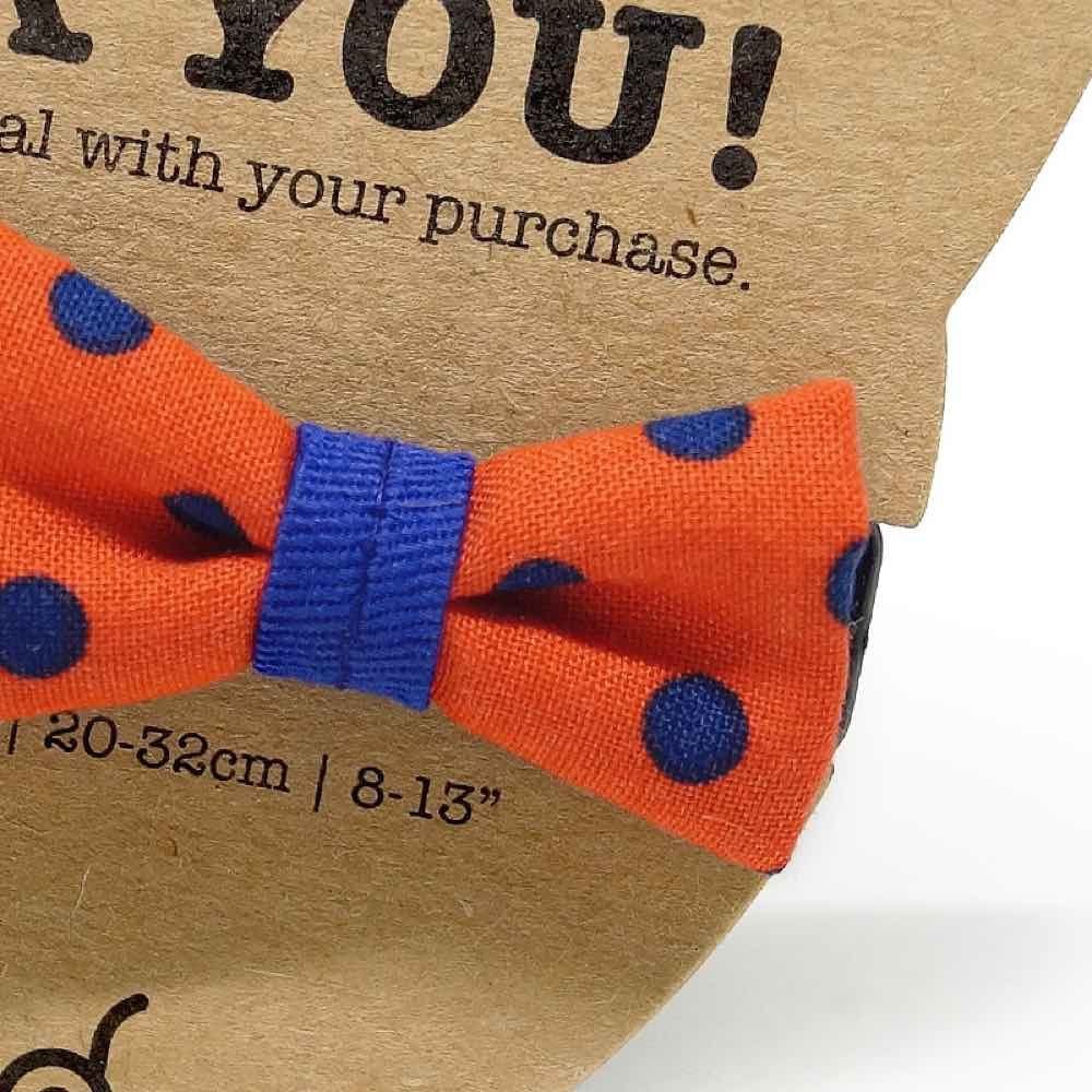 Goood Pet Collars Smarty Bow Handmade Cat Collar - Alternate Ladybug