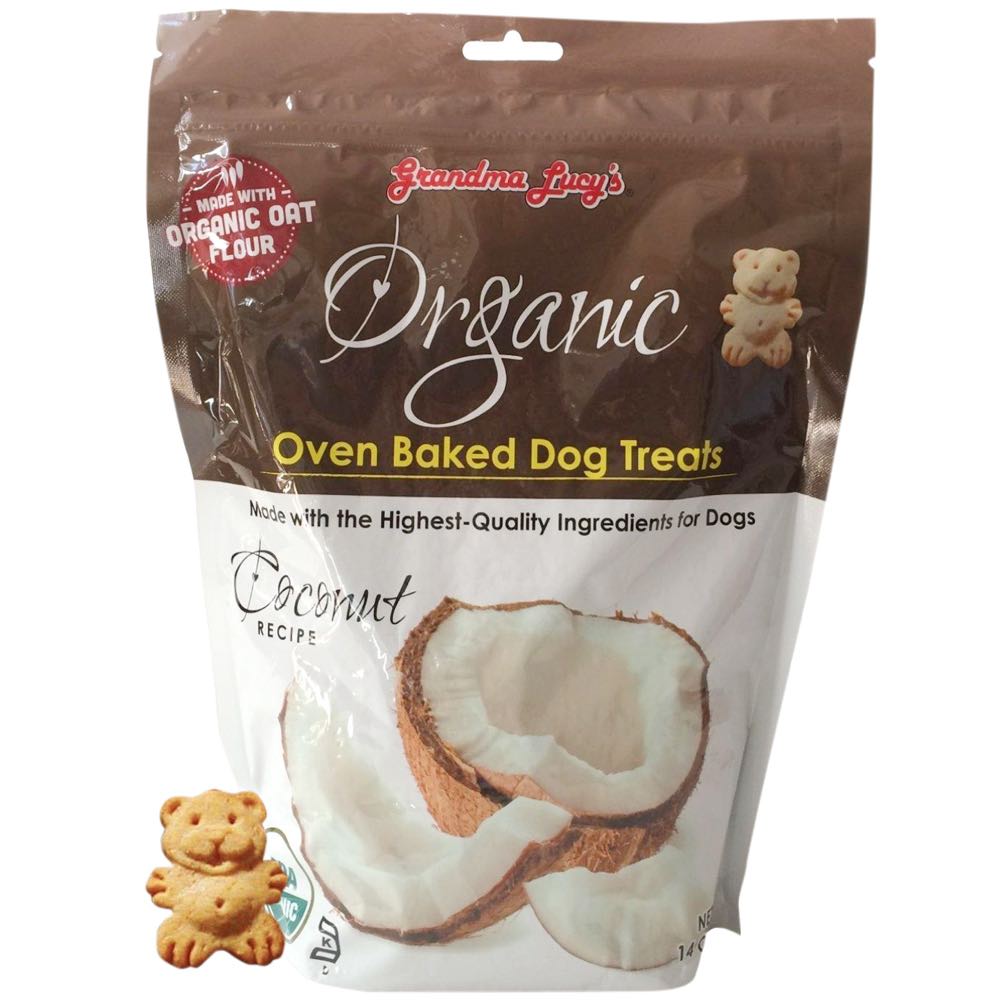 10% OFF: Grandma Lucy??s Organic Coconut Oven Baked Dog Treats 14oz