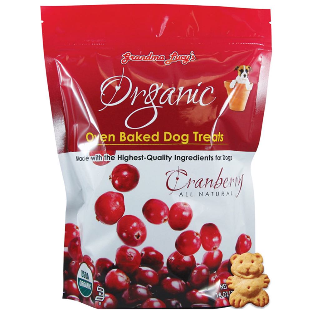 10% OFF: Grandma Lucy??s Organic Cranberry Oven Baked Dog Treats 14oz