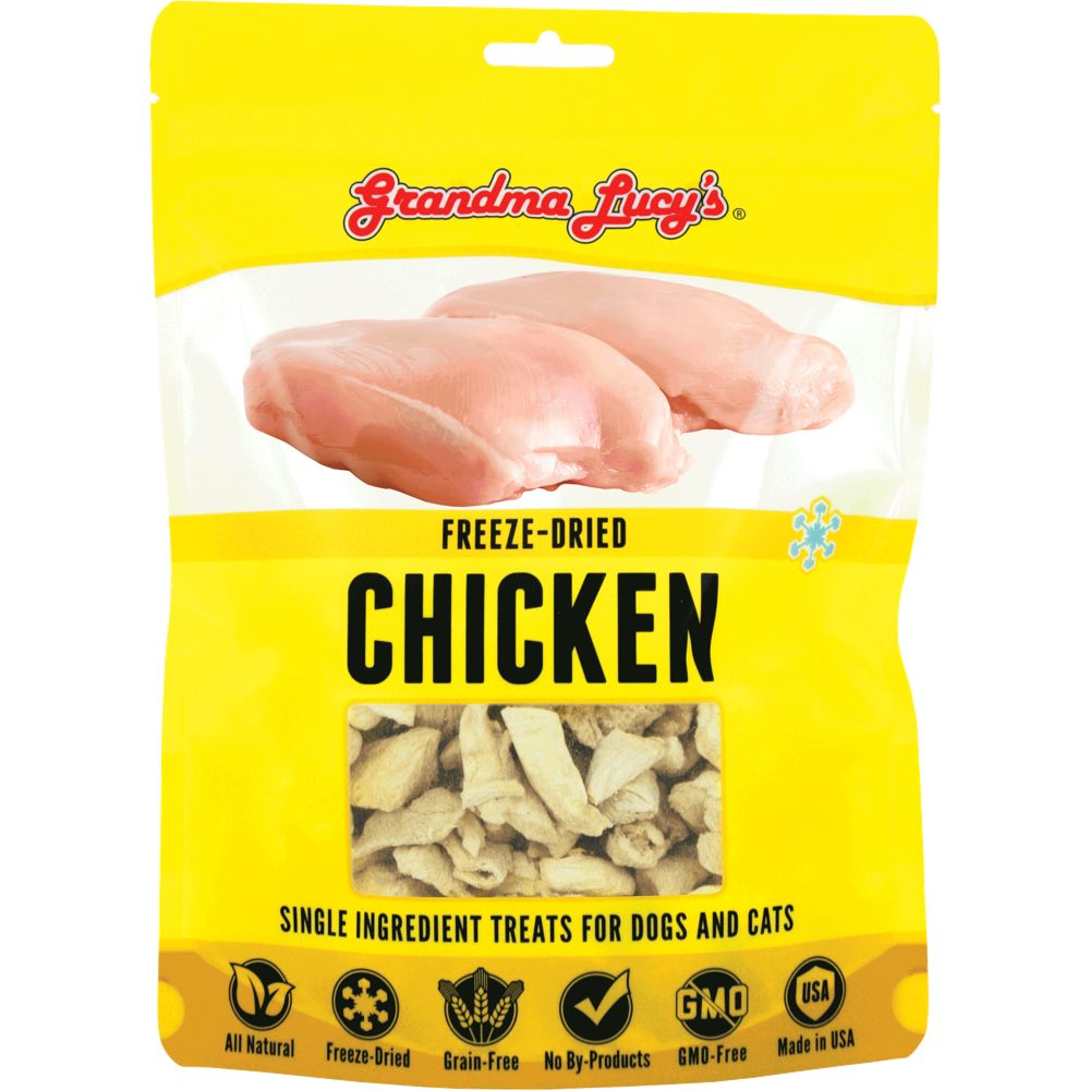 10% OFF: Grandma Lucy??s Freeze-Dried Chicken Single Ingredient Cat & Dog Treats 3.5oz
