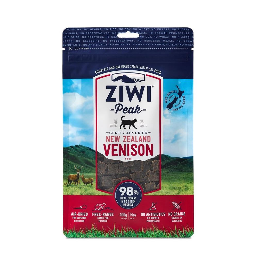 25% OFF: Ziwi Peak Air-Dried Venison Cat Food 400g