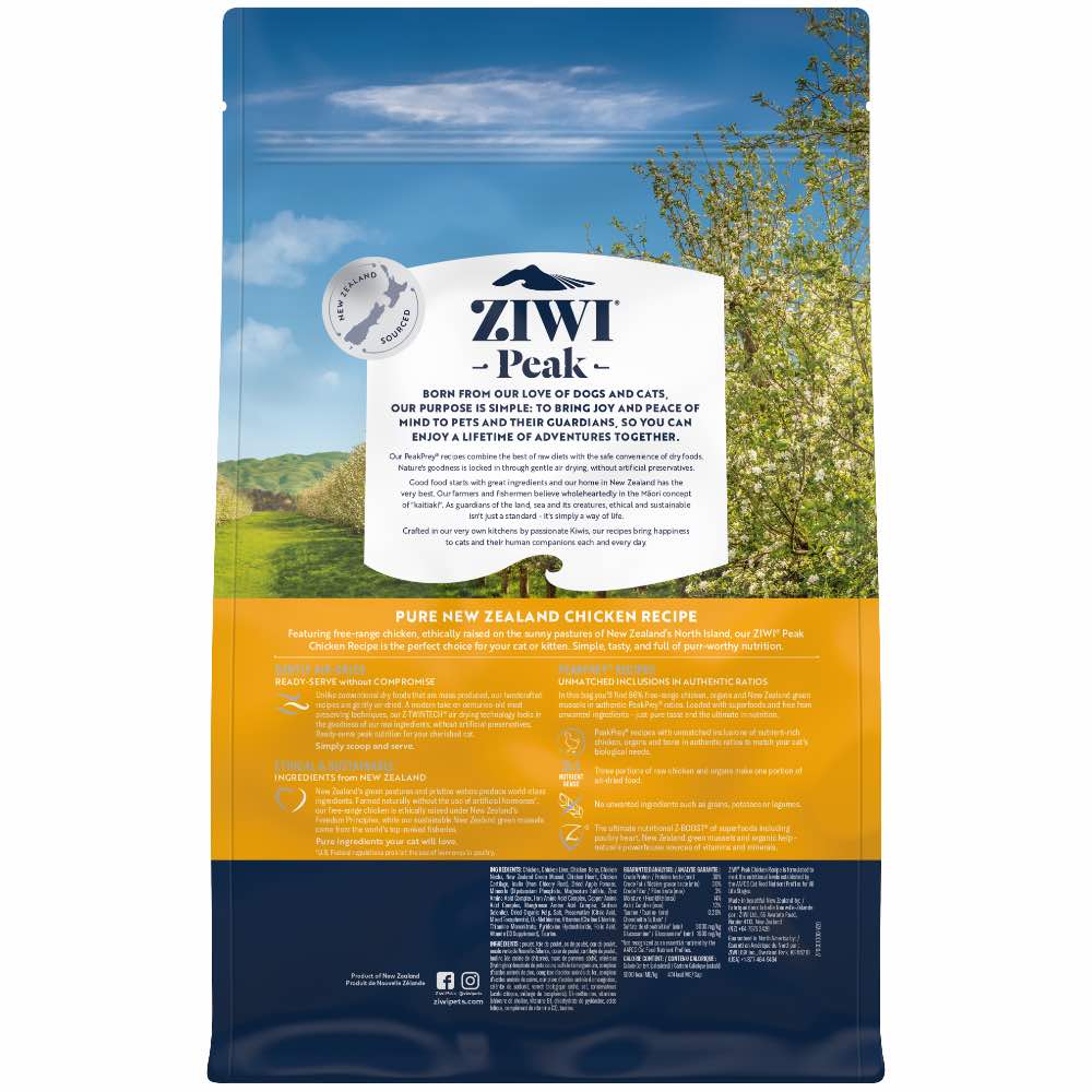 25% OFF: Ziwi Peak New Zealand Free Range Chicken Air Dried Cat Food
