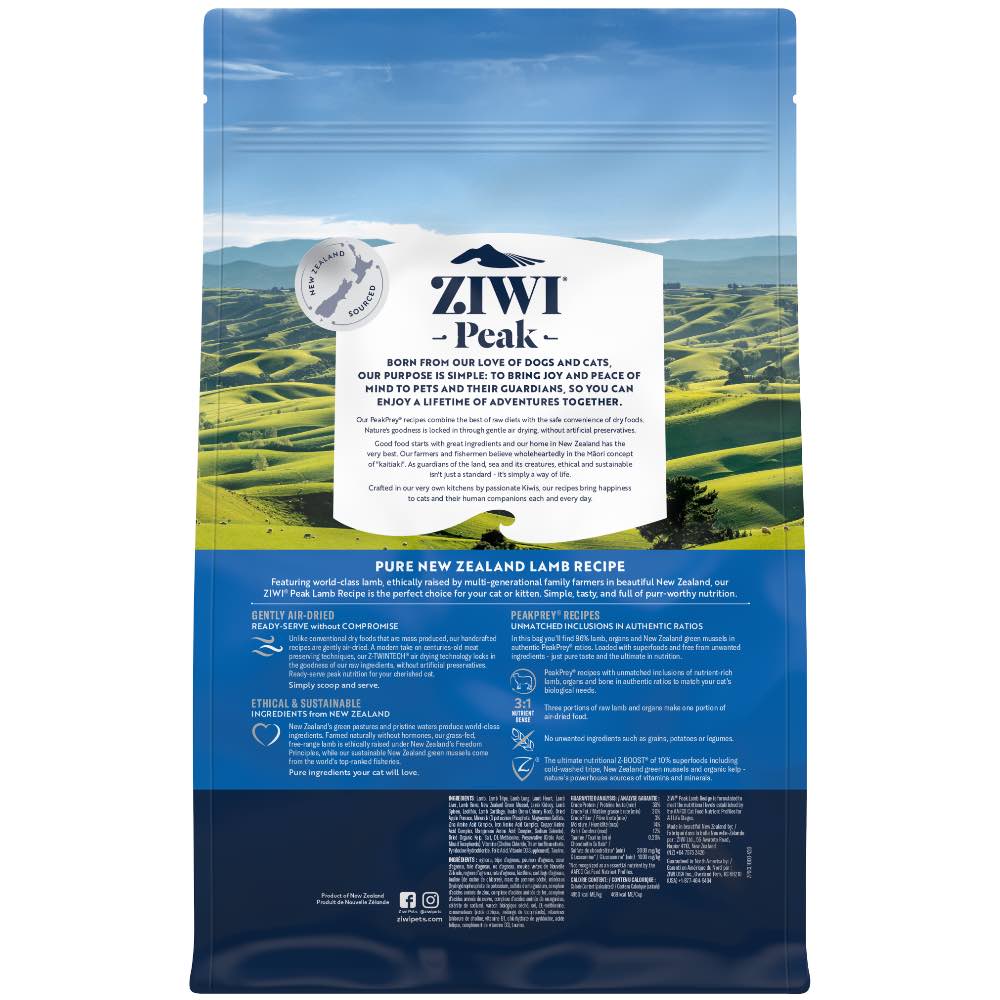 25% OFF: Ziwi Peak Air-Dried Lamb Cat Food